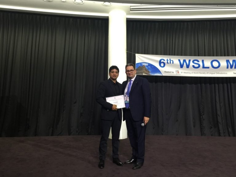 Receiving WSLO-Active Membership Award At Seoul-Korea